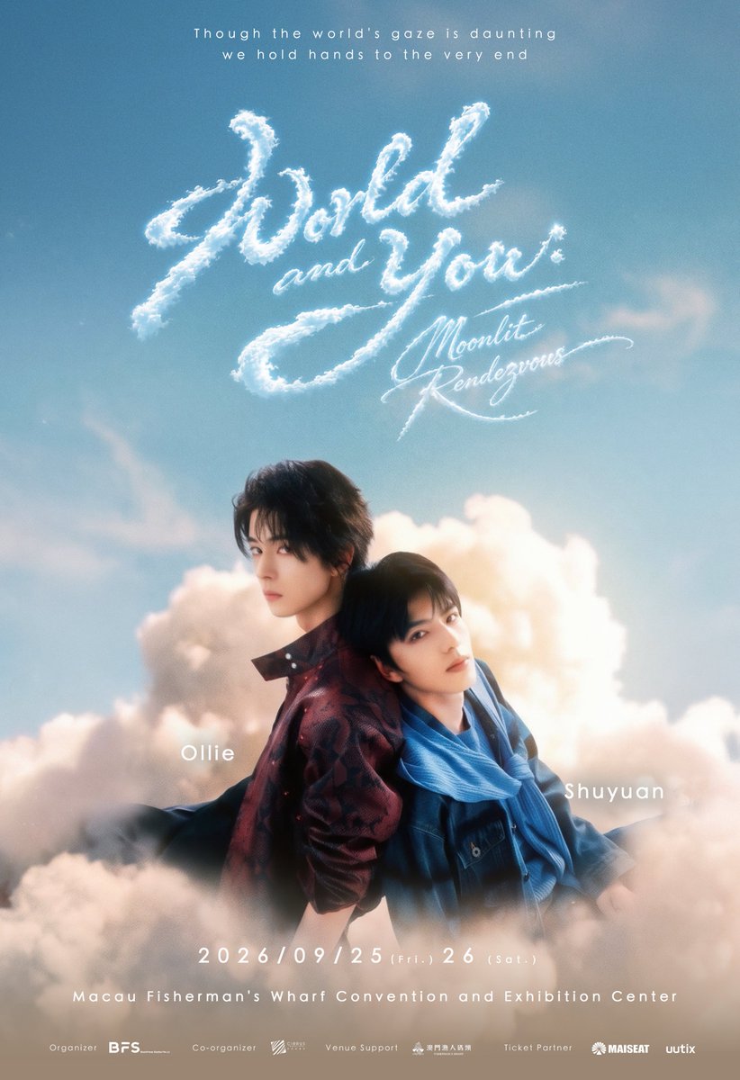 Immersed_Series's tweet photo. Ollie × Shuyuan “Destined for You · A Full-Moon Rendezvous” Macau Fan Meeting Officially Announced
The story may reach its final scene, but the flutter of the heart never ends.
Event Dates: September 25 &amp; 26, 2026📍
Venue: Macau Fisherman’s Wharf Convention and Exhibition Centre https://t.co/bhTtDktx6d