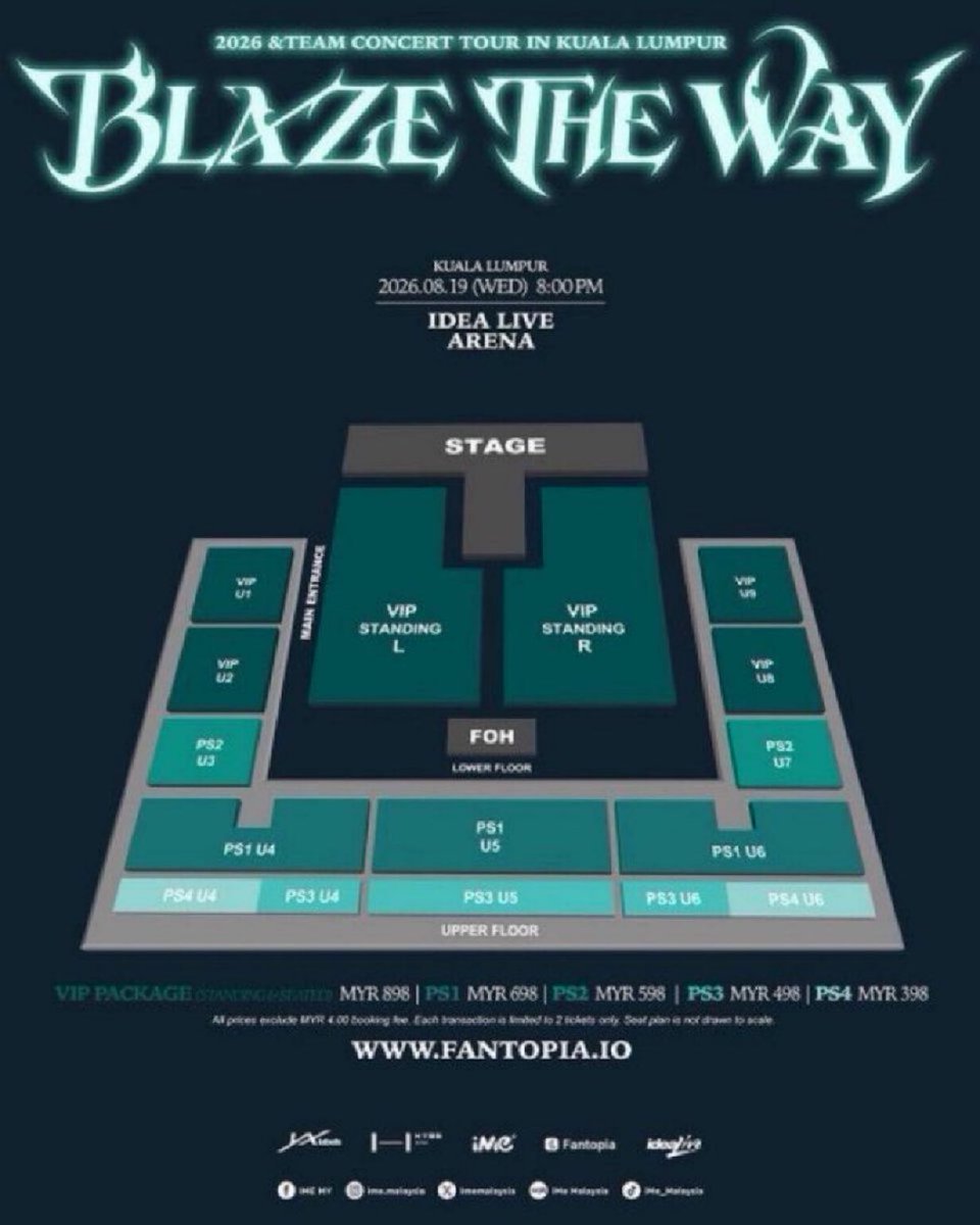 BRIANNATIX1's tweet photo. #WTS
2026 &amp;TEAM CONCERT TOUR ‘BLAZE THE WAY’ IN KUALA LUMPUR 
📅 2026.08.19

Tickets Available:
2× VIP STANDING
2x PS3 U5
Onsite assistance✅️

DM me to buy 
International fans can DM
#andTEAM
#ASIATOUR_BLAZETHEWAY
#BLAZETHEWAY_KUALALUMPUR
#andTEAMinKL
#andTEAMinMY https://t.co/tcmhkgCLa1