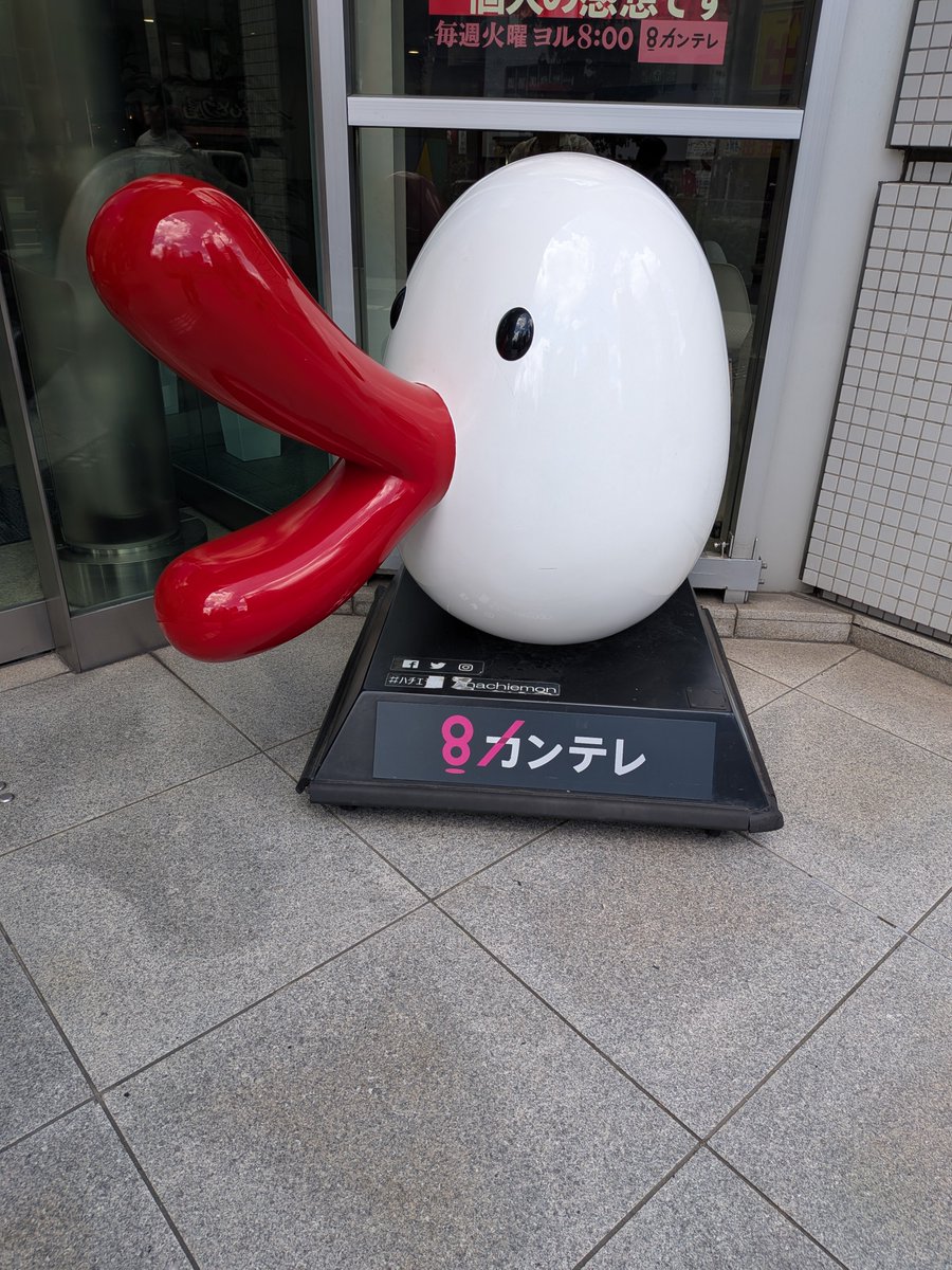 nanamaru2326's tweet photo. 令和8年8月8日に8チャンネルに来ました∞
勉のパネルが懐かしいなーと思ってたら、ヨコさんいました🖤 https://t.co/NZ41e8eNCE