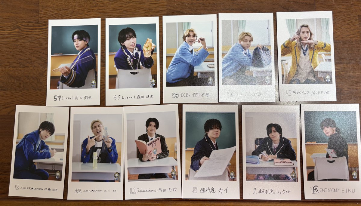 226emuai's tweet photo. EBiDAN THE LIVE 2026 ミニフォト
〜隣の席セット　交換

譲) 画像のもの

求)原因は自分にある。誰でも可

郵送でのお取引でお願いいたします。 https://t.co/mkgKdtTDiv