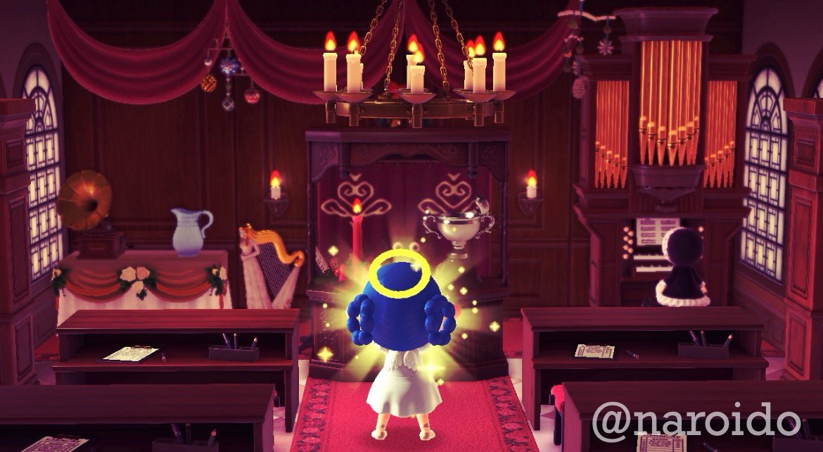 naroido's tweet photo. 天使になるのがんばりました⛄️👼🏻🪽
#あつ森 #acnh #AnimalCrossing 
#あつ森写真部 https://t.co/J6wgtl6J7V