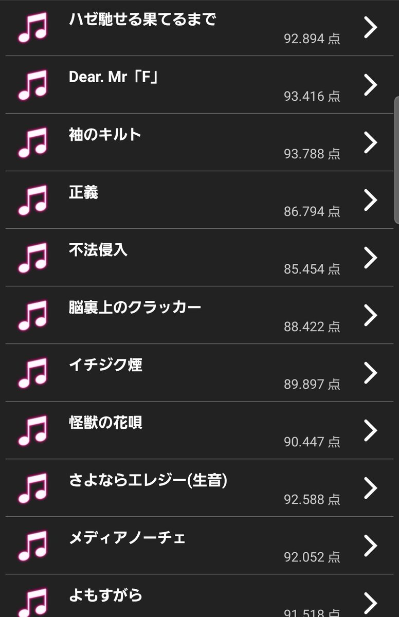 nstr25's tweet photo. 昨日、カラオケで一時期調子悪かったの。怪獣の花唄歌ったあとにずとまよ歌う喉に戻らなかったからだった。 https://t.co/0RGURcCJXU