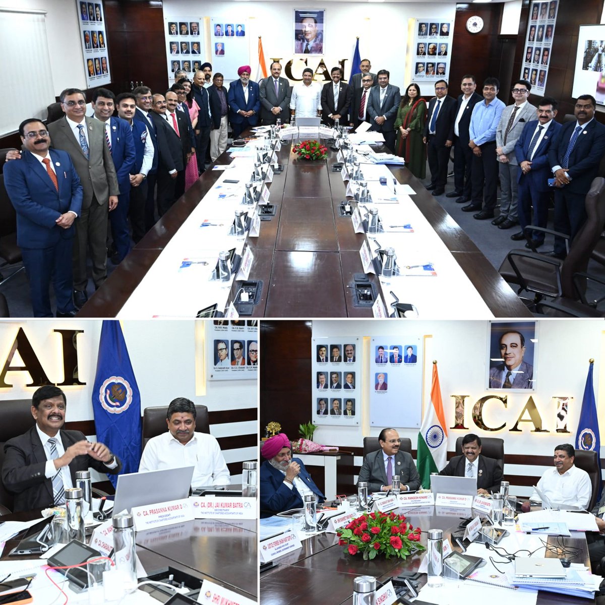 ptrmadurai's tweet photo. It was a real pleasure to visit the ICAI Bhawan in New Delhi during my recent visit to the capital and reconnect with many old friends from the Institute.

My association with the @theicai spans over a decade, beginning with the S. Vaidhyanatha Aiyar Memorial Lecture in 2013 as a banker at Standard Chartered. Since then, I have had the privilege of interacting with members and students almost every year, as a banker, a retired banker, an MLA, Finance Minister and IT Minister, through conferences, lectures, workshops and capacity-building programmes on subjects ranging from banking and public finance to GST, demonetisation, global trade and economic policy.

This visit came about quite unexpectedly while I was in Delhi on other engagements. Since we couldn't find time to meet separately, friends who where in Delhi for the ICAI Central Council Meeting invited me to the ICAI Bhawan, where I received an exceptionally warm welcome.

The continued friendship and affection of the ICAI fraternity over the years have been truly heartening.