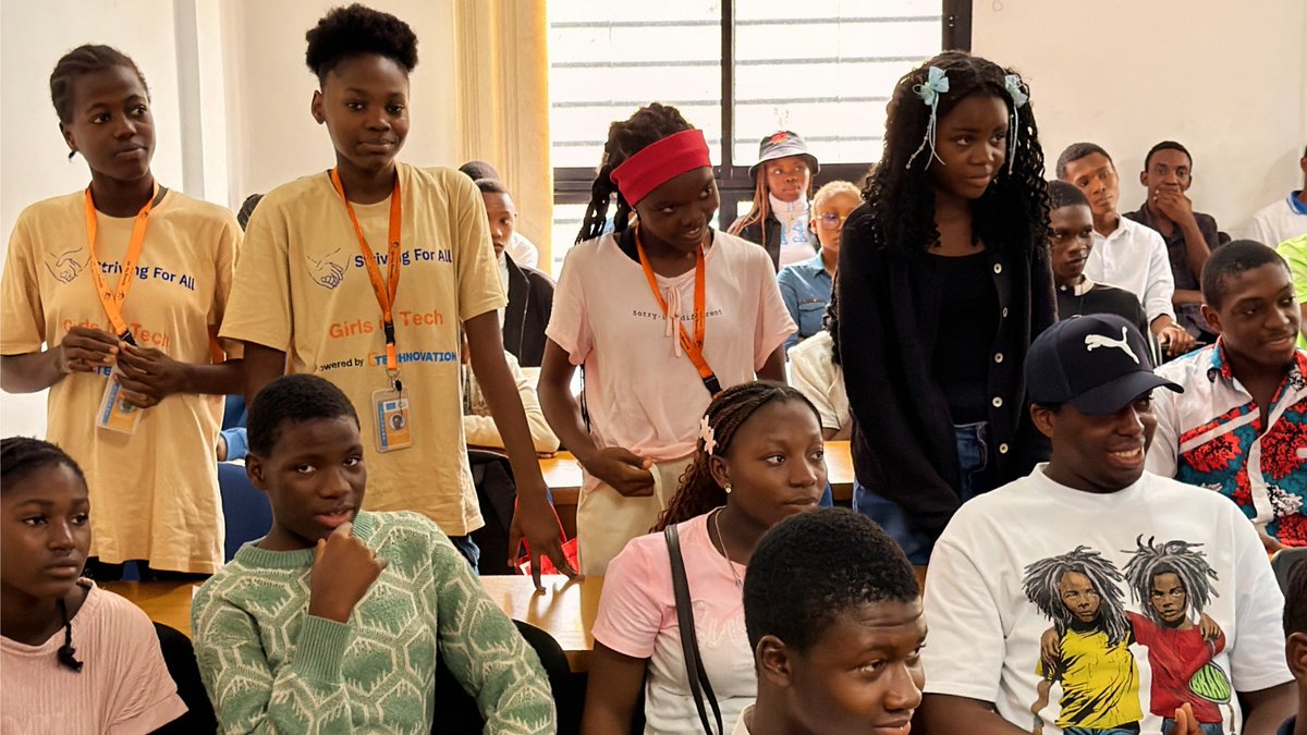 AllStriving's tweet photo. Creating opportunity begins by listening to young people.

SFA Founder @GNgambia  recently visited our Thrive Center in Douala, Cameroon, meeting with students to hear their ideas, answer questions, and encourage them to pursue their goals.

https://t.co/BlSblpKg7g https://t.co/qQXQ3jm9tI
