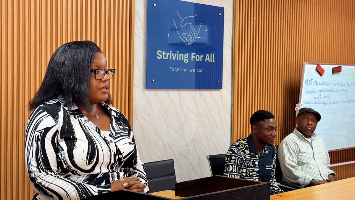 AllStriving's tweet photo. Creating opportunity begins by listening to young people.

SFA Founder @GNgambia  recently visited our Thrive Center in Douala, Cameroon, meeting with students to hear their ideas, answer questions, and encourage them to pursue their goals.

https://t.co/BlSblpKg7g https://t.co/qQXQ3jm9tI