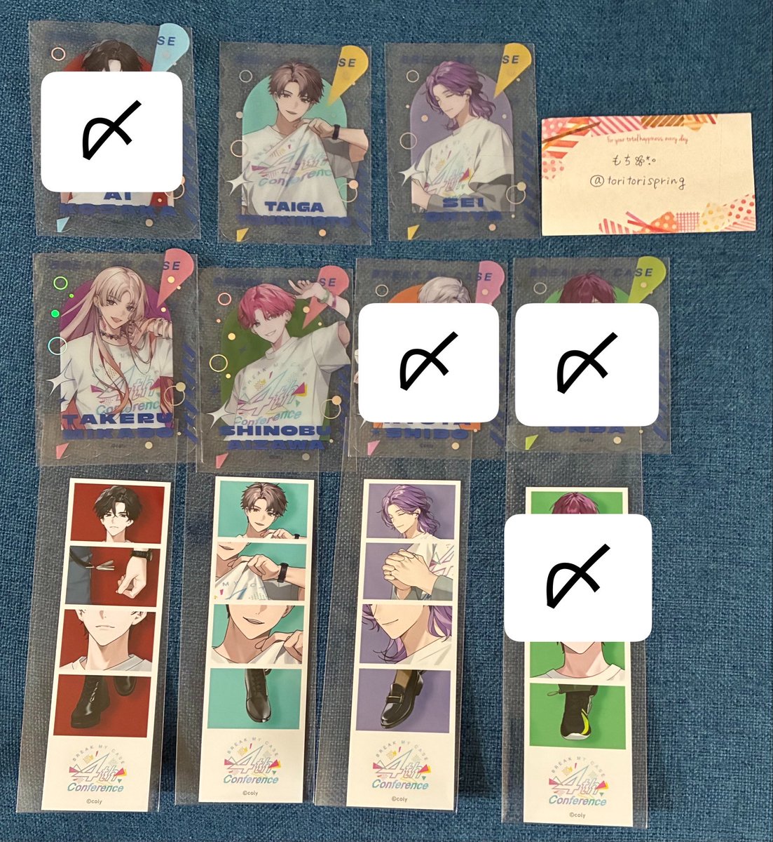 toritorispring's tweet photo. 交換 ブレマイ4th カンファ シーンフィルム クリアカード クリカ 

譲▶皇坂、槻本、隠岐谷、御門、相沢

求▼
クリカ：壱川、麻波
シーンフィルム：在間 決まり次第 新開1

シーンフィルム在間最優先で求めています。
郵送希望です。
お気軽にお声がけ下さい🌷 https://t.co/OIqyQPwXPv
