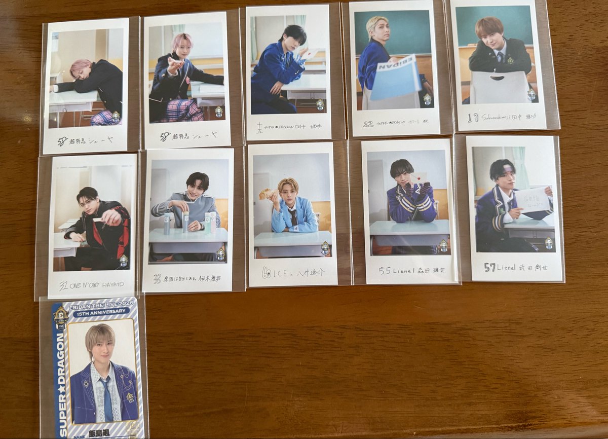 pomo2l4's tweet photo. EBiDAN THE LIVE2026 15thAnniversary エビライ グッズ ミニフォト 両面トレカ 交換 超特急 スパドラ ワンエン げんじぶ  Lienel  ICEx

【譲】 画像
【求】 M!LK 吉田仁人>M!LKメンバー

8/15エビライにて手渡し交換or郵送にて交換希望です。
条件合う方はリプまたはDMお願いします。 https://t.co/nB3w7SKDll