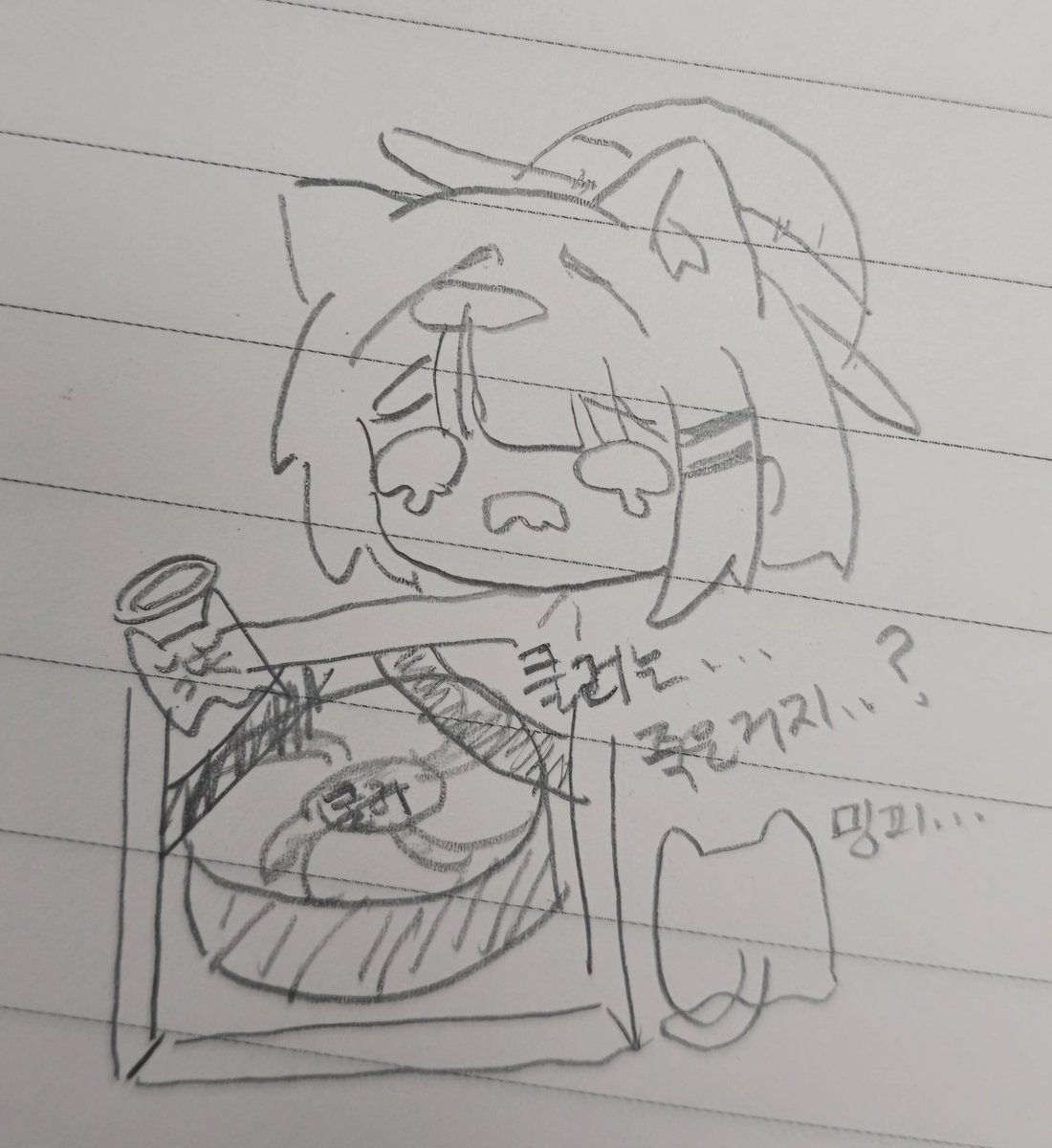 Eric04310's tweet photo. #shiroart
회사에서 그리는 찌로아트
죽어버린 쿨러와 찌로... https://t.co/shPTvYLqCs