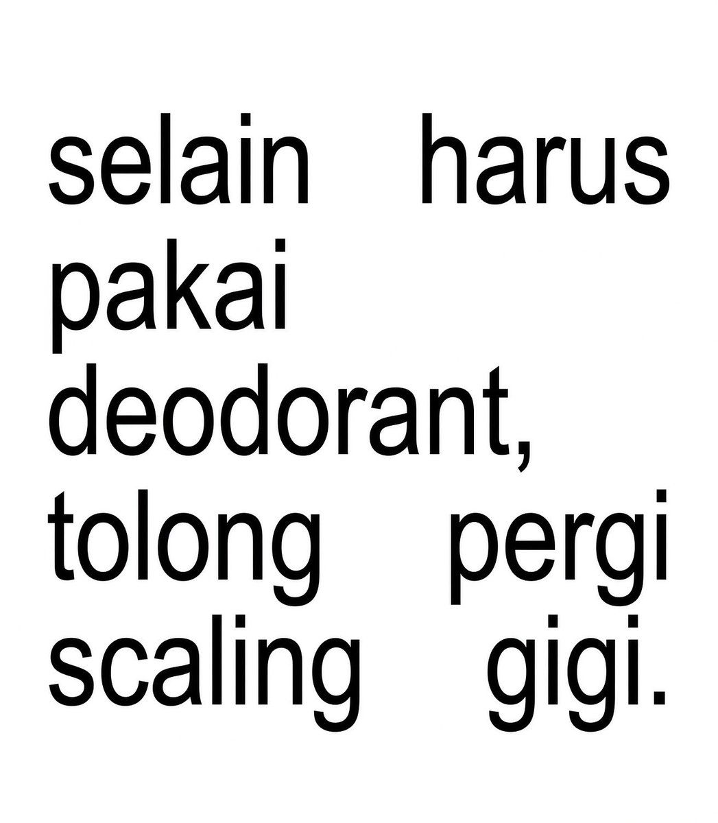 anggarasamvdr's tweet photo. YESSS ini buat kebersihan lu juga 🙏 https://t.co/QP0gkvLkMQ