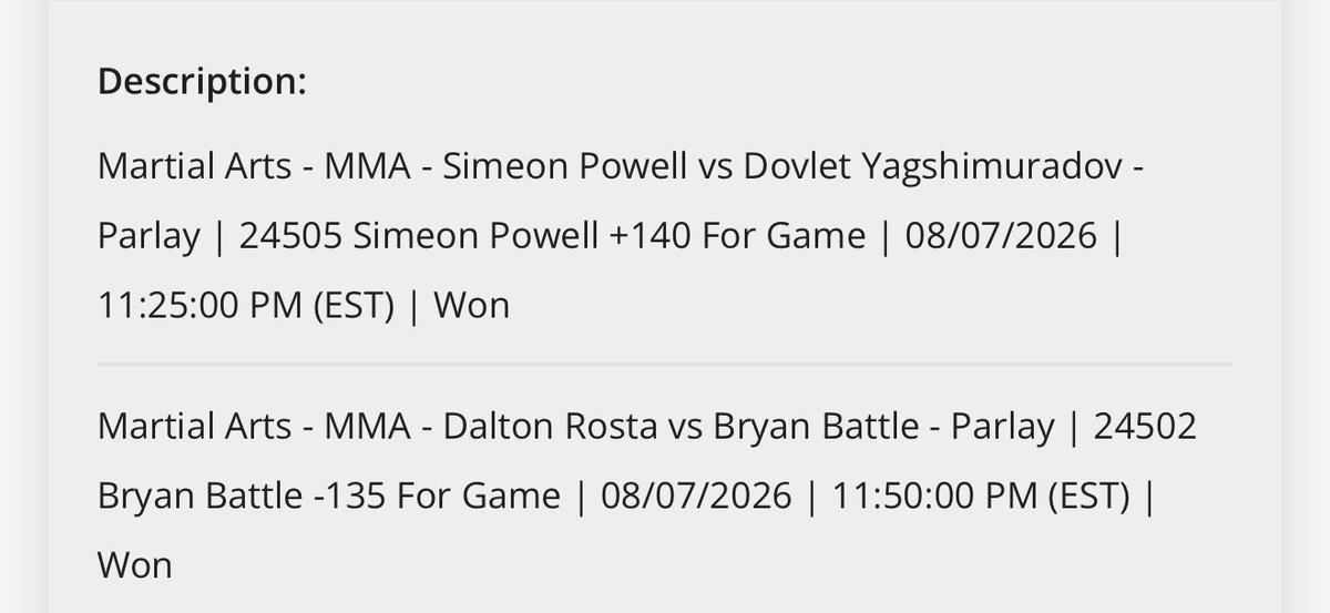razoramon8's tweet photo. Easy money on PFL 💰 https://t.co/p38AyD5NfG