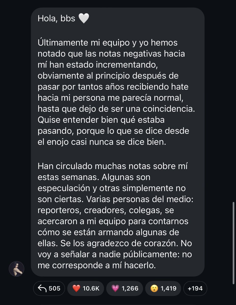 cond1zionado's tweet photo. sabíamos que era una campaña de desprestigio hacia Kenia, lo importante ahora es unirnos como fandom y apoyar a Kenia en todos sus proyectos, dejando de promover odio PERO sin dejarla de defender de cualquier persona que se una a esta campaña de odio hacía ella. https://t.co/WX6TwNCOux