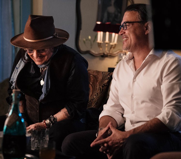 Savvy_CapJackie's tweet photo. “Three Hearts is less about establishing a new brand &amp; more about documenting the craft, the generational tradition &amp; the people behind it. The packaging, the story, all of it points back to them. That felt more important to us than putting some modern spin on it.”
~#JohnnyDepp https://t.co/LV8OhlHa9v