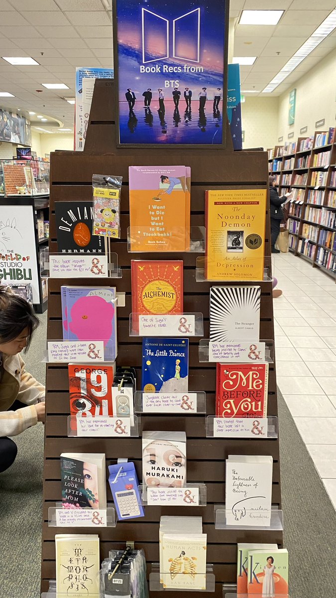 setmefreesuga's tweet photo. bts book recommendations https://t.co/qfOs0wKbJM