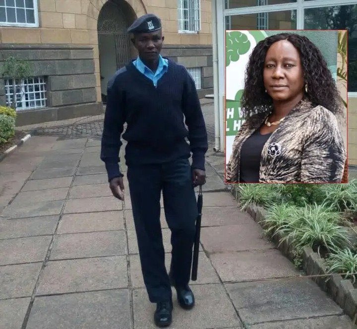 Dr_AustinOmondi's tweet photo. Chief suspects in the murder of Dr. Mutiso

1. PC Bett Kiplangat Collins
2. PC Elijah Kibelipn Kimoi
3. ⁠Kenneth Kipkemboi Sang.

Name and shame these murderers. https://t.co/4ZXO5A7Csp