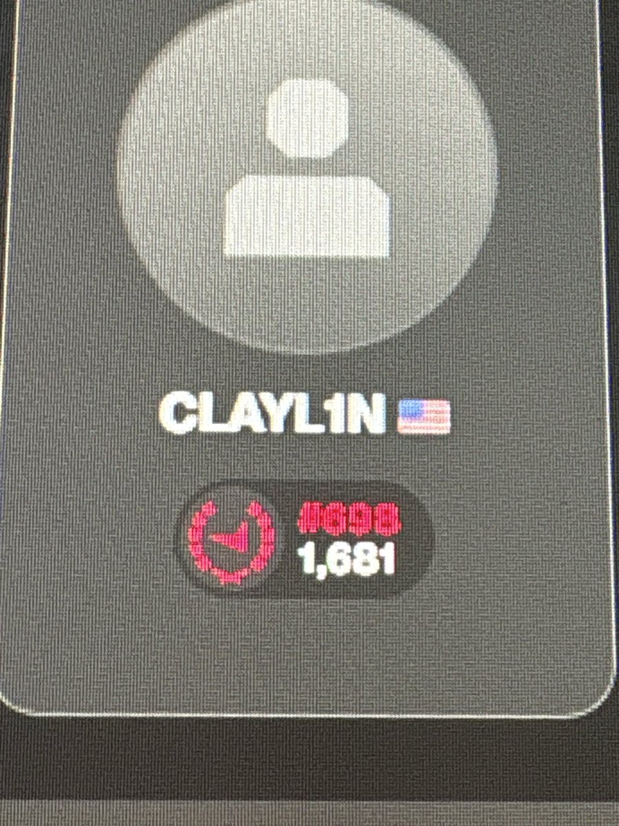 CLAYL1N's tweet photo. I’ll be top 100 one day.. solo Q man, I’m determined to push my limits in @FACEIT https://t.co/OaQzoO1wme