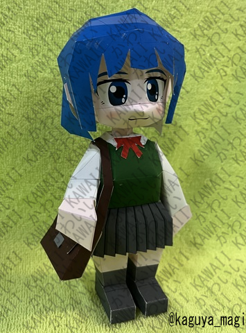kaguya_magi's tweet photo. @Tokyocrab ありがとうございます、こういう機会を待っておりました。
一次創作のうちの子から、ゲーム、アニメのファンアート、絵師様のうちの子の立体化のお手伝いなどもしている紙人形師でございます。
よろしくお願いします！
#活動者さん交流会
#絵描きさん交流会 https://t.co/KUJ2gynjHg
