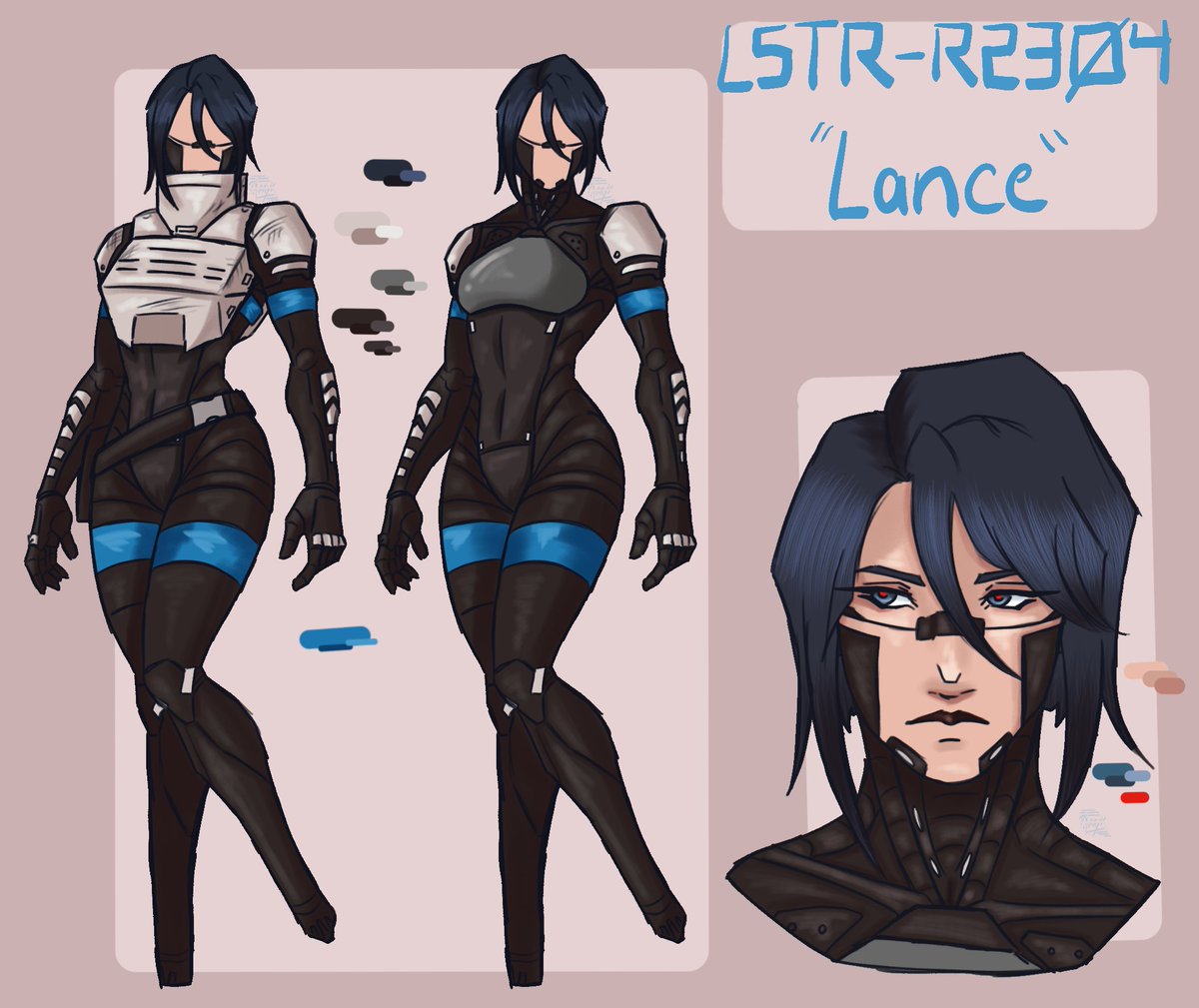 PhoenyxHeart06's tweet photo. Silly lil Signalis character ref sheet. Yeh. She looks honestly like regular Elster but I don’t mind it LOL
#signalis #signalisoc #signalisfanart #art #lstr https://t.co/Dv41zhslsE