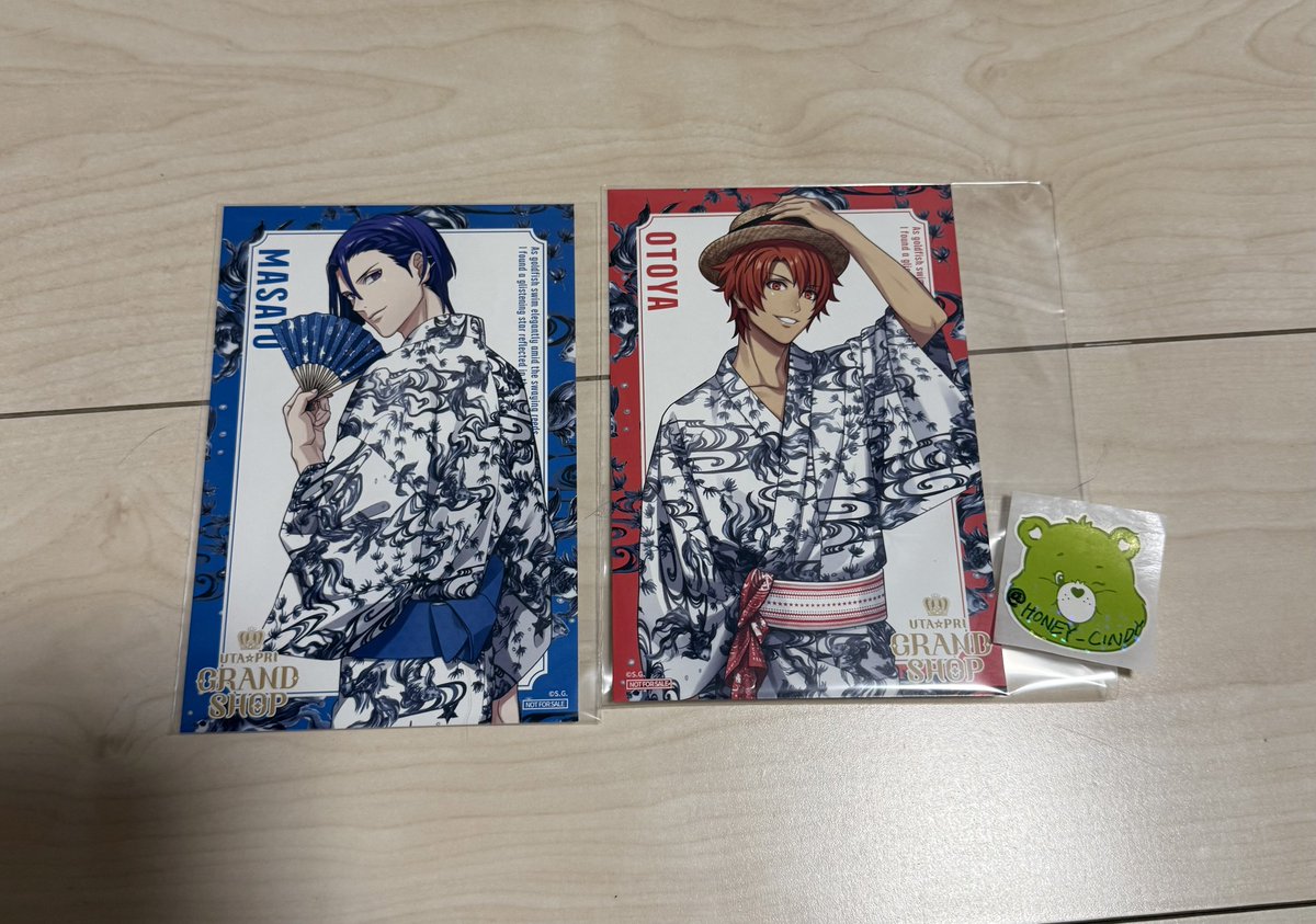 HONEY__CINDY's tweet photo. @TvcWopBai9g3vHS 検索から失礼致します。
特典真斗⇆嶺二の交換は可能でしょうか？
本日池袋手渡し可能でございます。
ご検討いただけますと幸いです。 https://t.co/Q4dXeui0YI