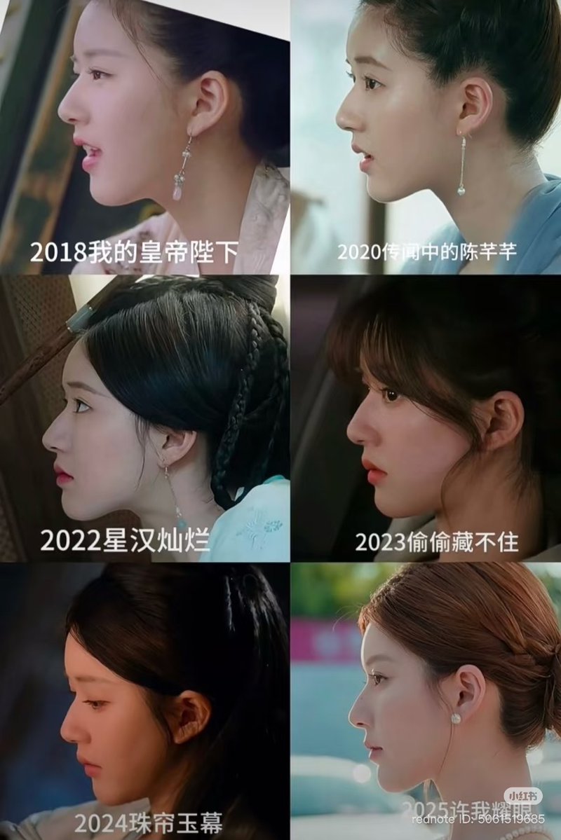 moccavanilla88's tweet photo. Same forehead, same nose, same chin, just a lot less fat now and she changed her eyebrow shape + improving makeup skills. https://t.co/f779HgAOJ0