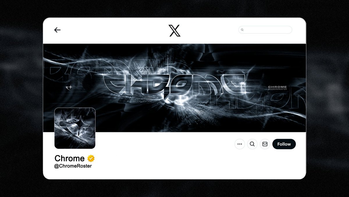 arshiadzn's tweet photo. Recent Revamp For @ChromeRoster⚫️

Support Appreciated https://t.co/iRPZO3uVtZ