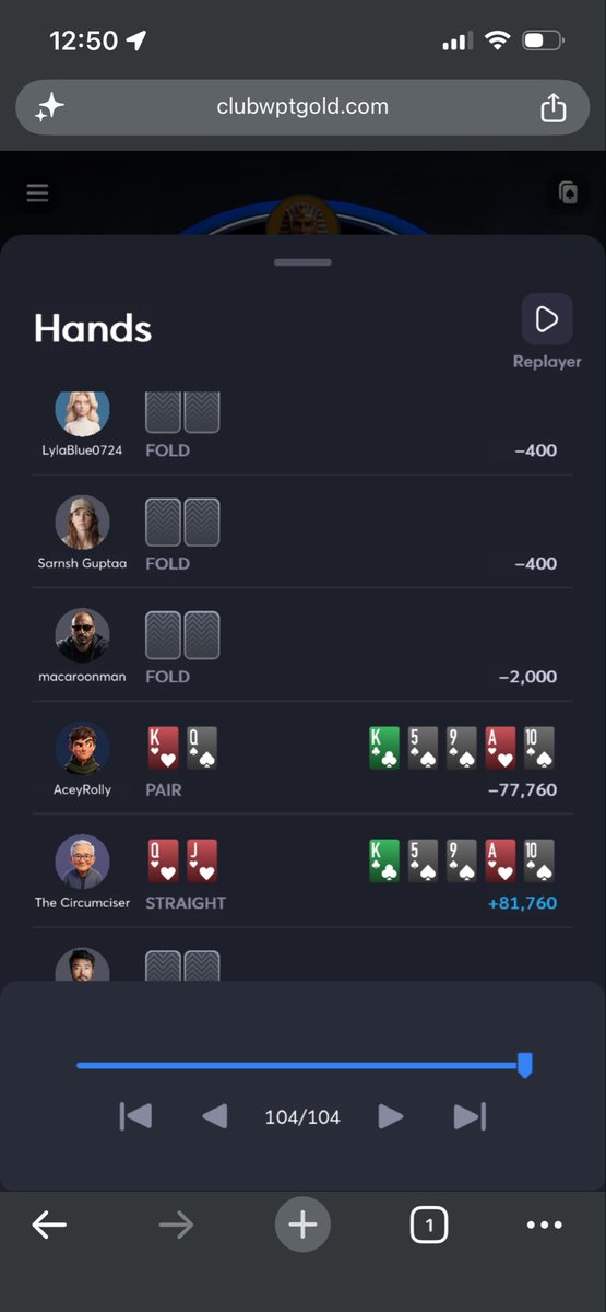NickWW14's tweet photo. Guy 4 bet rips it BvB for another big pot in the nightly saver... nobody saving me today... Worst day of poker in my life... every big pot lost like this.. https://t.co/TRITi03mvj
