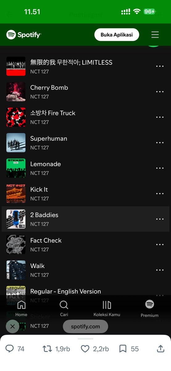 1114vals's tweet photo. WAITT.. ini mereka spoiler setlist redline kah 👀 https://t.co/AqLW6d7IVL