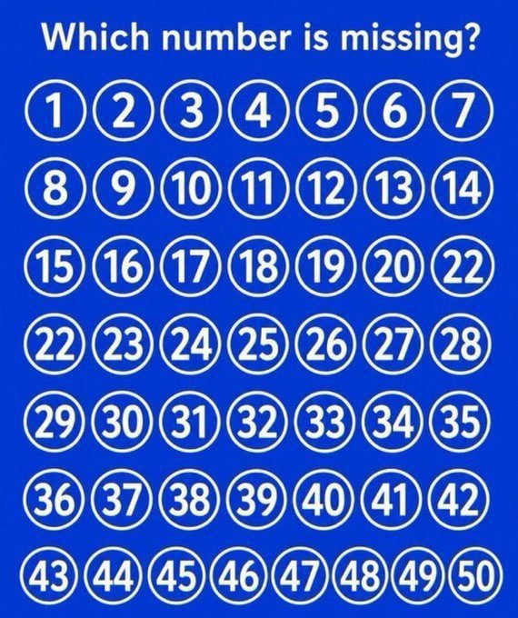 blomingbeauty's tweet photo. No one has found this number yet

Which number is missing? https://t.co/1czueEcdI8