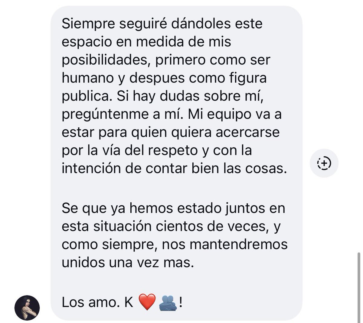 sayftdiorge's tweet photo. Orgullosa de ser fan de alguien cómo ella que no finge ser algo que no es, la gente que a tenido el privilegio de trabajar con ella saben lo linda persona que es, nunca me harán desconfiar de ti y menos dejarte de apoyar porque si no pudieron con nosotros en 2018 ahorita menos! https://t.co/zJX7yClHsd