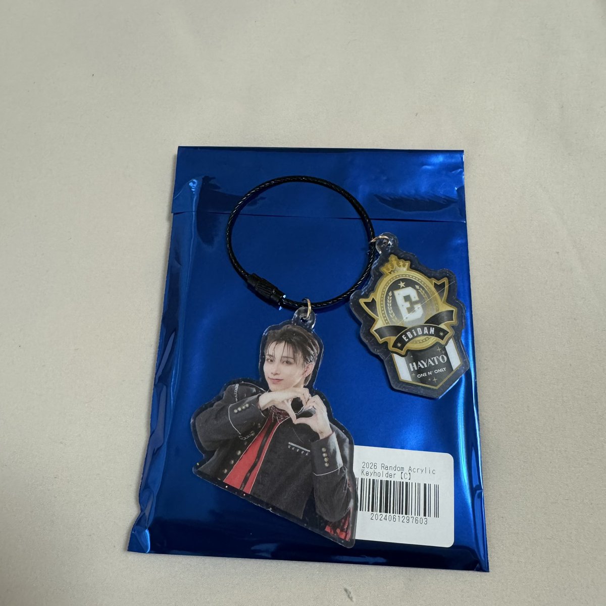 ne_766's tweet photo. EBiDAN THE LIVE 2026 15th Anniversary エビライ
ランダムアクリルキーホルダー アクキー
交換 

【譲】 HAYATO 

【求】 タクヤ＞TETTA NAOYAまたは買取

15日エビライ手渡し＞大阪手渡し
お心当たりございましたらご連絡お願いいたします https://t.co/EC0KaOI9Ng