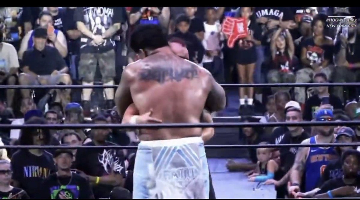 MichaelJoardan's tweet photo. Zilla Fatu has dropped the HOG Crown Jewel Championship to Amazing Red, he got “Thank You Zilla” chants and Red wished him good luck

Off to WWE https://t.co/UJY139zKHV