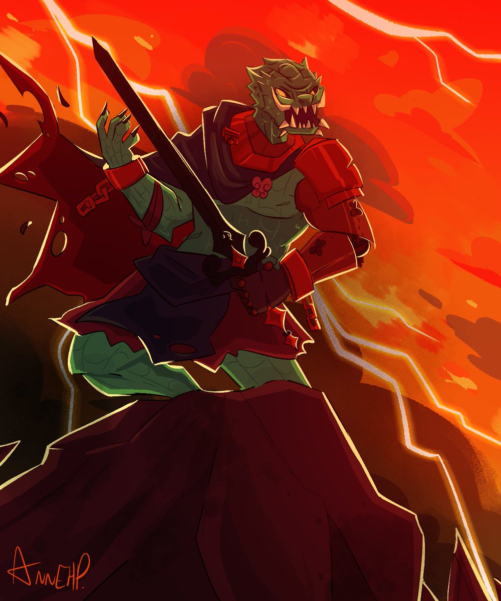 Anne_sennk's tweet photo. @CanalBrushRush essa foi uma commisions que eu fiz baseada em uma arte do claudio de o bom de guerra,alem da especie ser um homem jacare do batman https://t.co/Gk3EwLyQl3