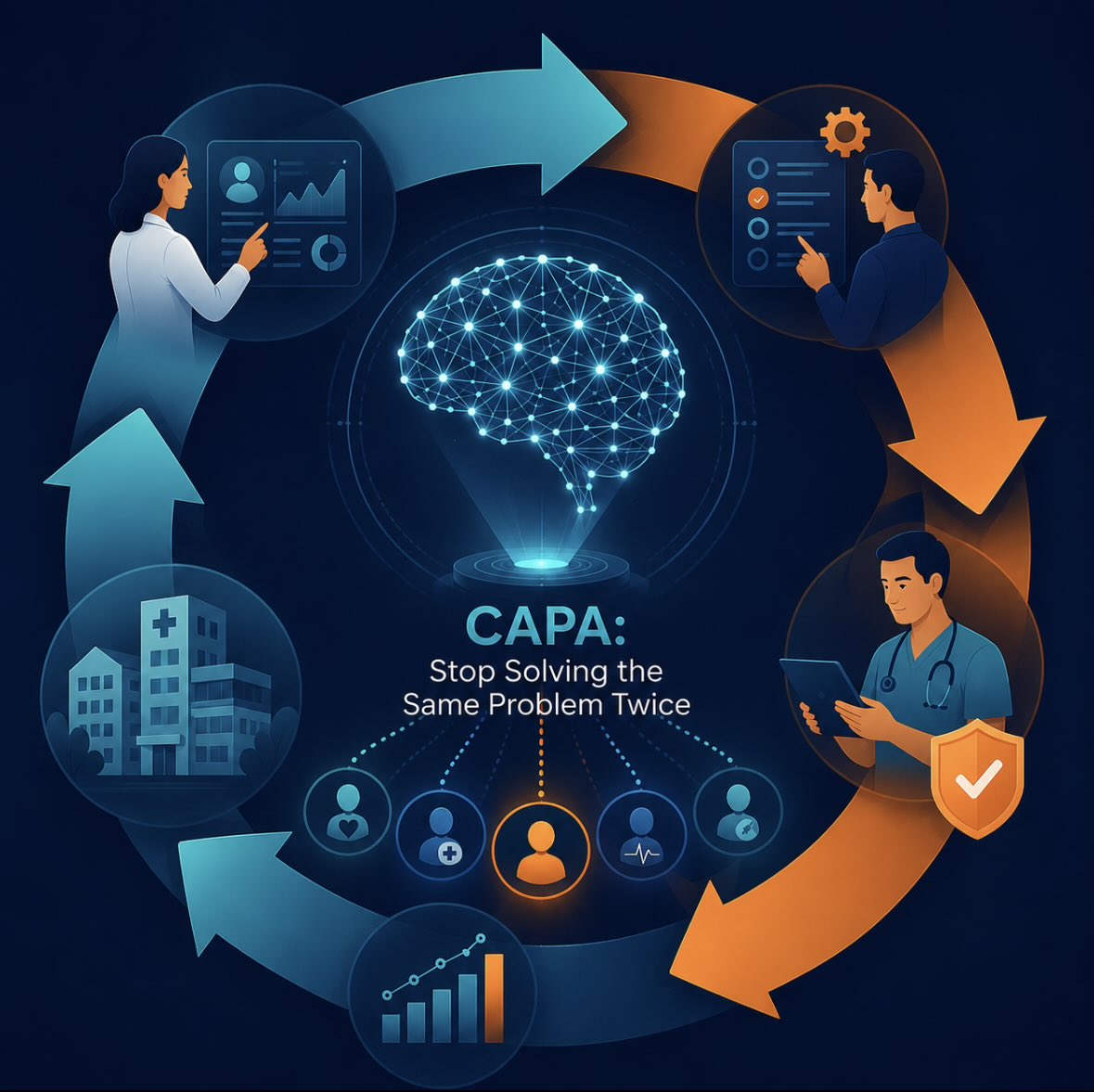 RegXtrakt's tweet photo. Recurrence is a quiet quality failure. Close a CAPA today, only to see the same issue return tomorrow.

RegXtrakt helps prevent recurrence with:
🔄 Linked CAPA &amp; root causes
🤖 Recurrence risk prediction
📈 Risk-based prioritisation

Close the loop. Keep it closed. https://t.co/9rXKFf22oT
