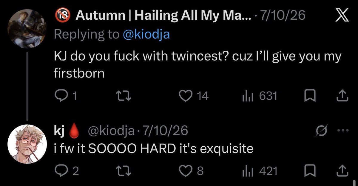 mochaamoonn's tweet photo. @lalabarC4 if anyone wants screenshots too of shit they’ve said lmao tw for incest and noncon (no photos or art) . i’m so glad people are talking about them it’s DISGUSTING!! they’ve also drawn nsfw art between a minor and adult and it’s still on their acc (check the qrts of the og tweet) https://t.co/lP1i8eGO9T