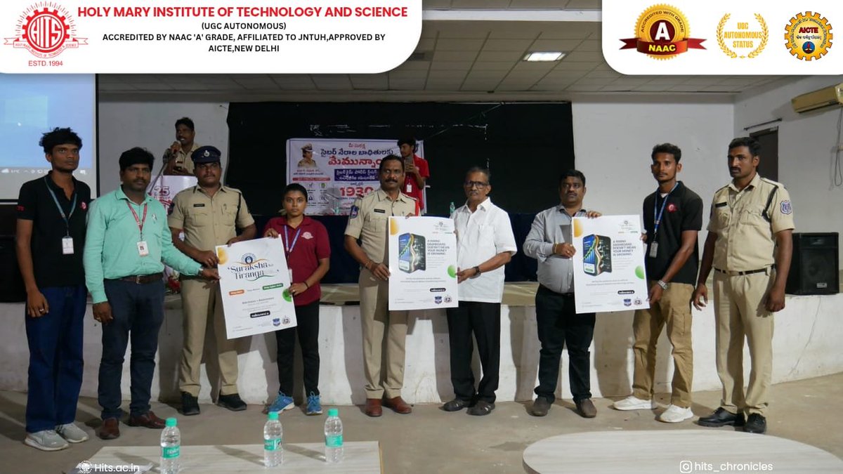 Hits_official25's tweet photo. 🔐 Empowering minds with Cyber Security awareness! Learning to stay safe, secure, and smart in the digital world. 🌐🛡️
#CyberSecurity #CyberAwareness #DigitalSafety #HITS https://t.co/OSRjc9wUn0