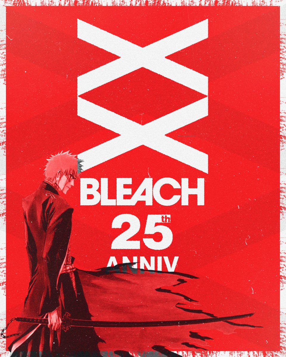 NoisyMedium's tweet photo. BLEACH 25th Anniversary
#poster #BLEACH https://t.co/Y4z3YmCScl