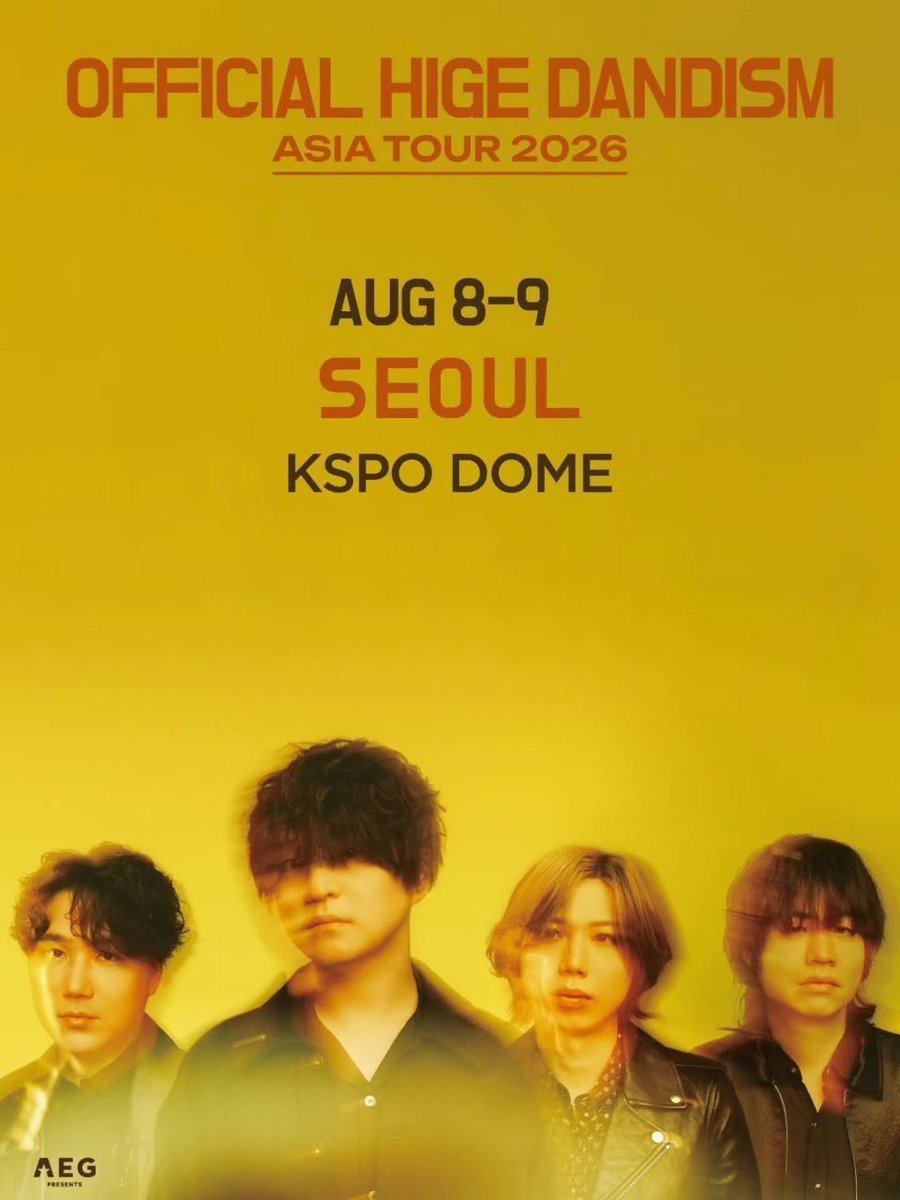 vfvghl's tweet photo. 히게단 오피셜히게단디즘 내한공연 콘서트 대리 티켓팅 댈티 대행 대리티켓팅 선예매 일반예매 실시간 취소티켓팅 취소표 취켓
양도

오피셜히게단디즘 아시아 투어 2026 in SEOUL 

양도 진행 💫

구역 지정 가능 💫

수고비 5만원 고정 💫

선착순 2명 받습니다 💫

신청은 옾카 보내주세요🍏🍆 https://t.co/OXSu6hGqcF