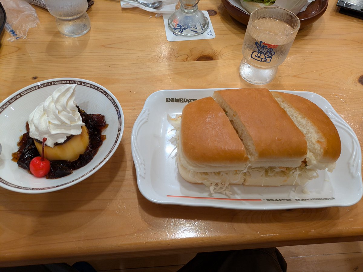 cerulean_718's tweet photo. コメダランチ https://t.co/Kee2pRmDue