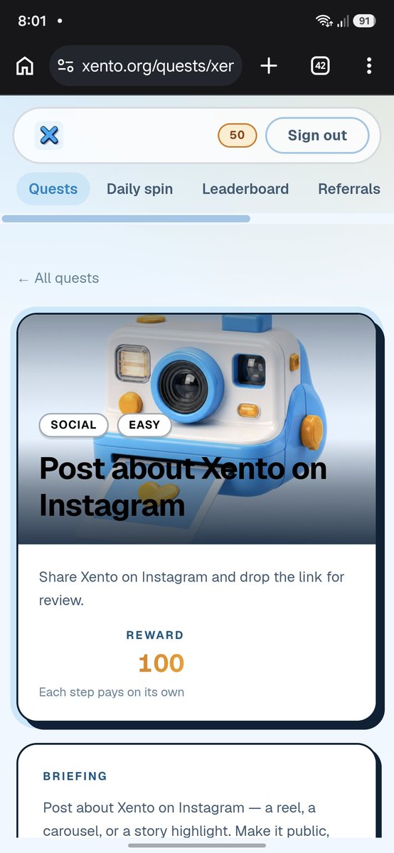 Natu_yt1's tweet photo. Xento just added brand new point making way and itz a daily spin it worth it to check there system is fast responsive reliable #xento https://t.co/3QnFbroj44