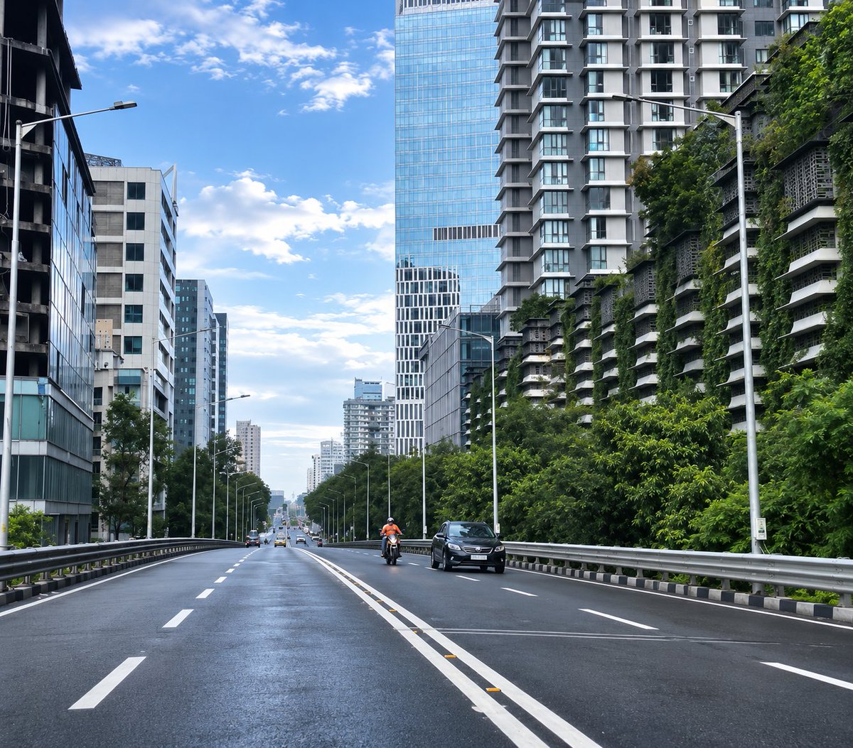 InfraholicR's tweet photo. Mumbai with good road infrastructure looks absolutely amazing.
With slum redevelopment it will look even better https://t.co/Uc335f20hR