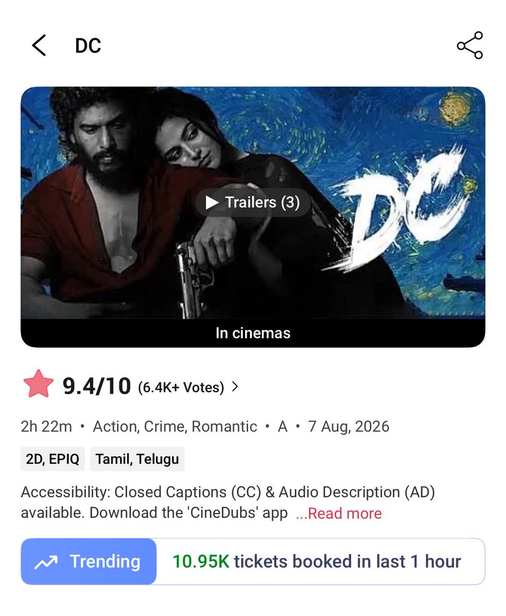 Asgard_AKFC's tweet photo. New father of Sottaiyan 🤡

#DC: 10.95K tix/hr 💥 (experimental movie)
#JanaNayagan: 2.97 tix/hr 🤣 (one last sympathy/farewell film) https://t.co/GCHGj2z3uX