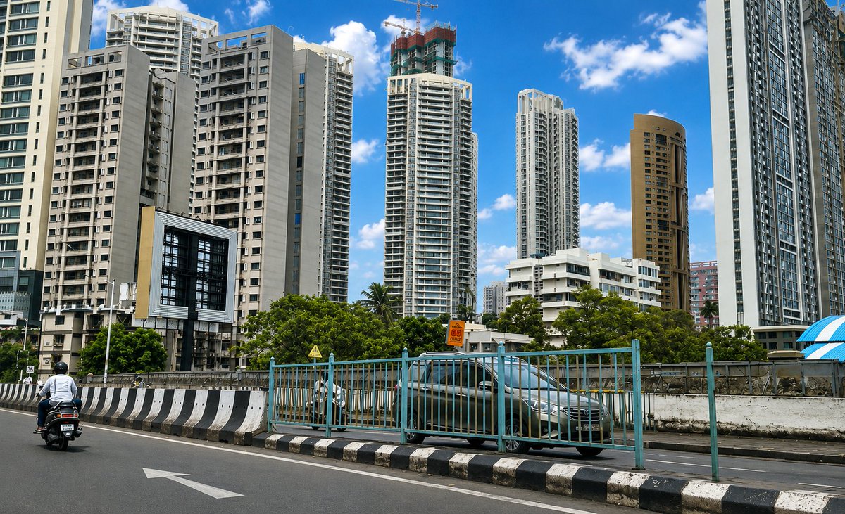 InfraholicR's tweet photo. Mumbai with good road infrastructure looks absolutely amazing.
With slum redevelopment it will look even better https://t.co/Uc335f20hR