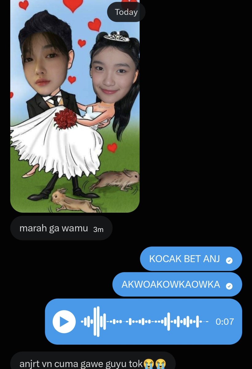 kikyolinee's tweet photo. ADA YANG DM WKWKWKWKWKWK https://t.co/j7B4qPGsJS