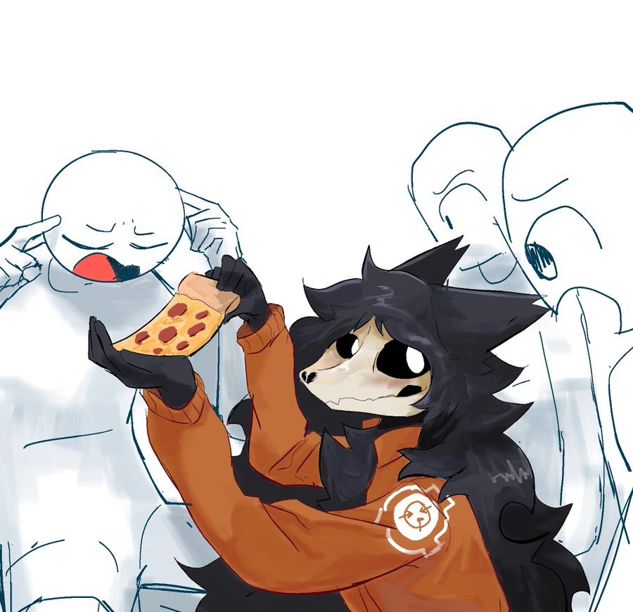 ILoveVappy's tweet photo. #cute #art #Mal0 #scp #scp1471 Pizza 🔥 https://t.co/vJFEZ6x92R
