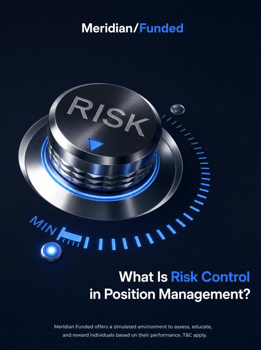 MeridianFunded's tweet photo. Risk control isn’t optional, it’s the foundation of consistent trading.  

Master your position management. 
Protect your capital. 
Trade with confidence.  

#RiskManagement #ForexTrading #PropFirm #MeridianFunded https://t.co/d2PqAOx2aZ