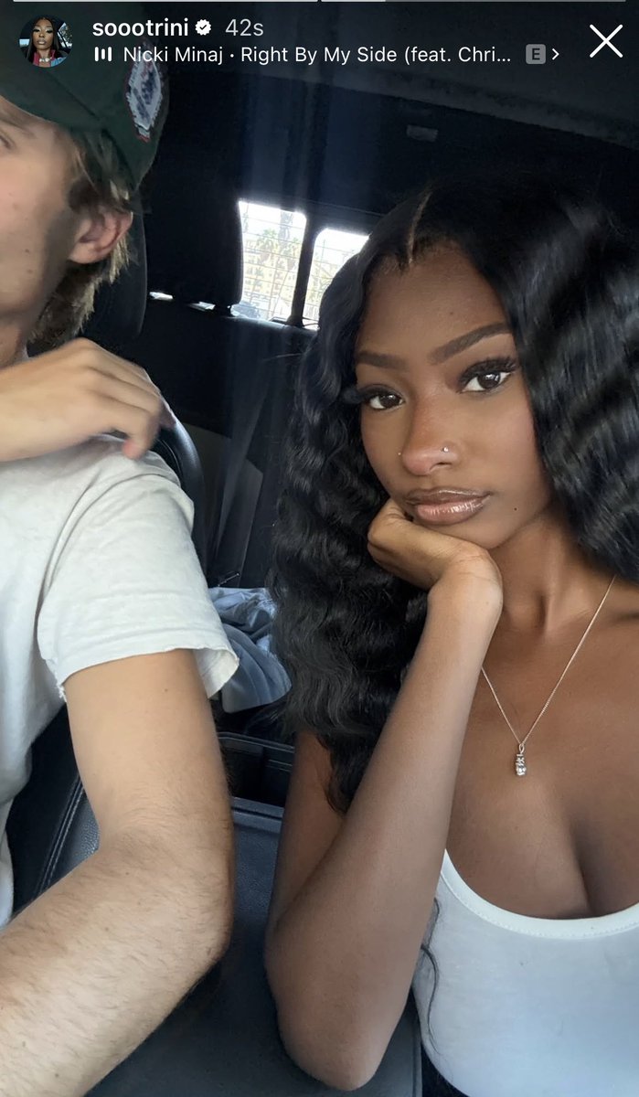 trinityhqbase's tweet photo. Trinity post new Instagram story in the car with Bryce! https://t.co/zEE8jazuEU