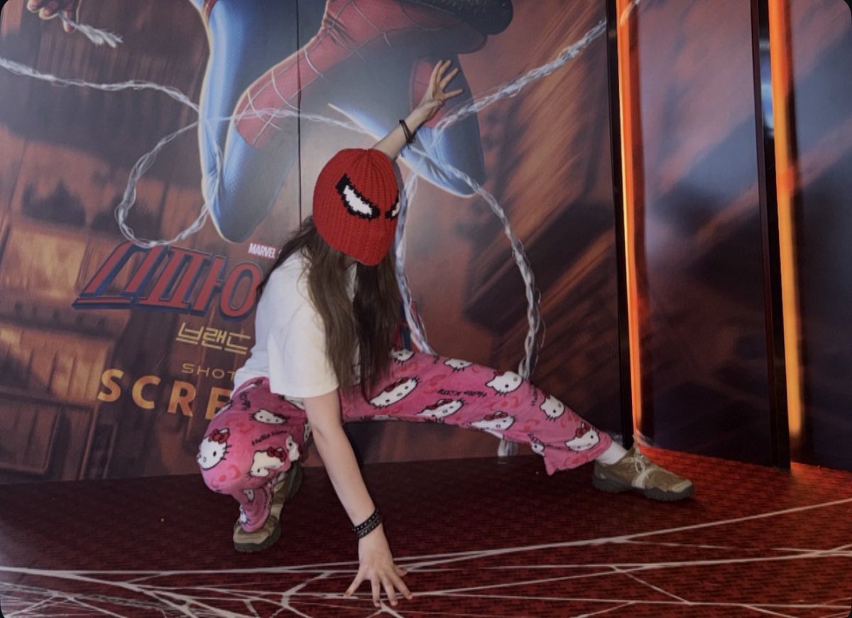 fifipopbase's tweet photo. FIFTY FIFTY’s Chanelle Moon finally watches Spider-Man: Brand New Day and is left “super emotional.”

She also reveals her first 4DX experience nearly launched her out of the seat. https://t.co/i0um8rFt4F