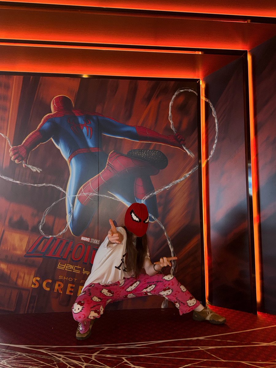 fifipopbase's tweet photo. FIFTY FIFTY’s Chanelle Moon finally watches Spider-Man: Brand New Day and is left “super emotional.”

She also reveals her first 4DX experience nearly launched her out of the seat. https://t.co/i0um8rFt4F