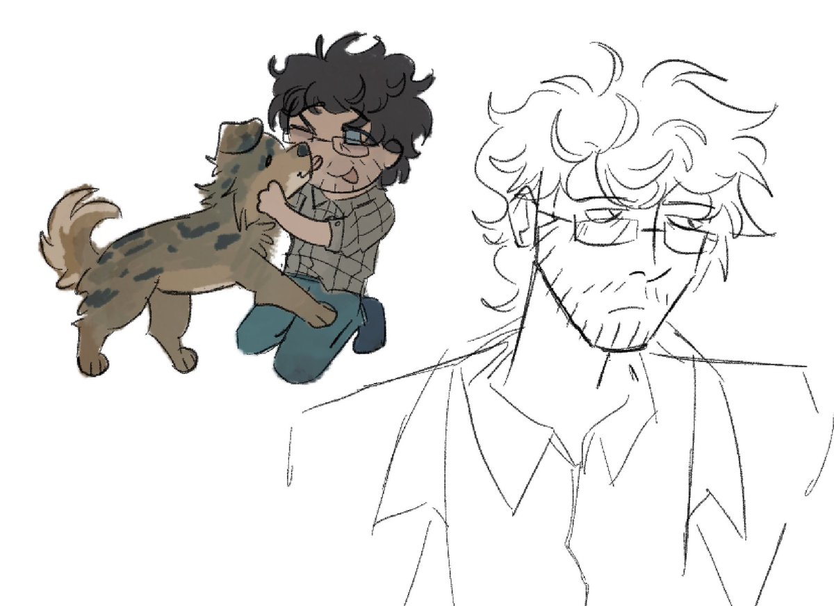 aangeltrap's tweet photo. trying to figure out how to draw him hmm hmmmm https://t.co/MxfAIo1ZSD