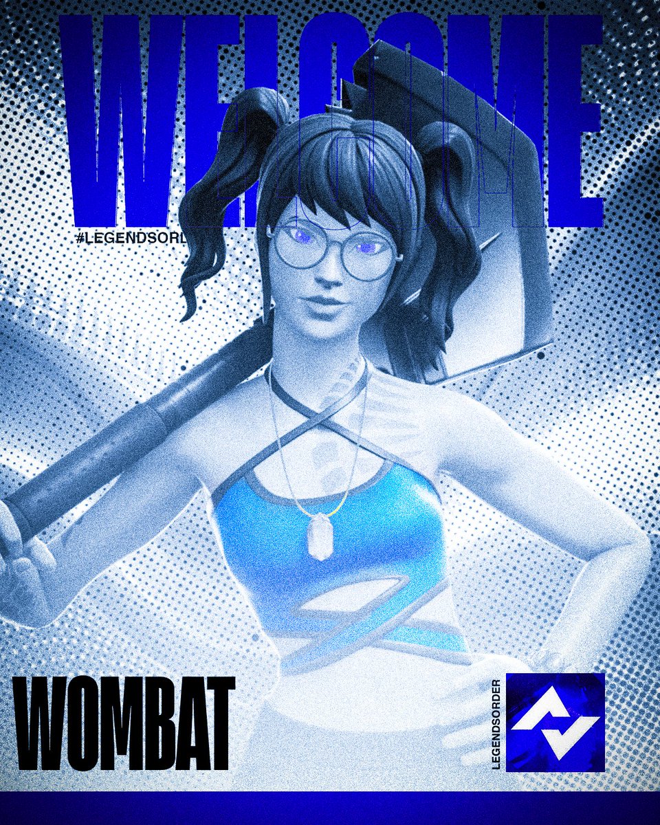 Legends_Order's tweet photo. 🏆 WELCOME @QtWombat_ 🏆

Welcome to Legends Order.

Your story starts here. 💙

#LEGENDSORDER https://t.co/xrDWygzvXr