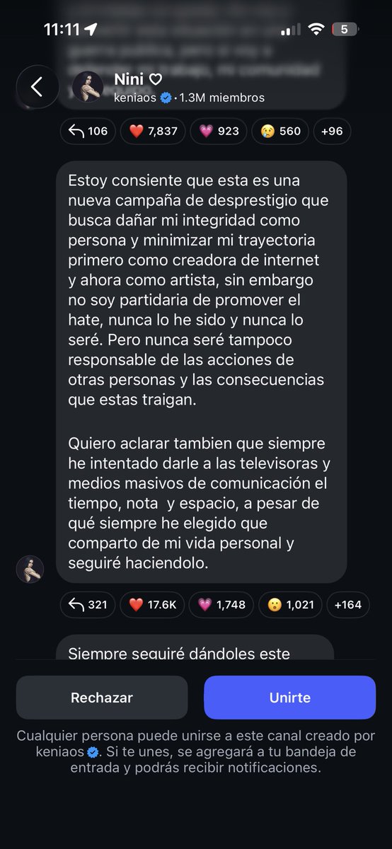 josmanzanarezz's tweet photo. Que dice Kenia que sus fans pueden tirar todo el odio que quieran a los demás y que ella es la víctima siempre.

Que decepción. https://t.co/NivzgednOK
